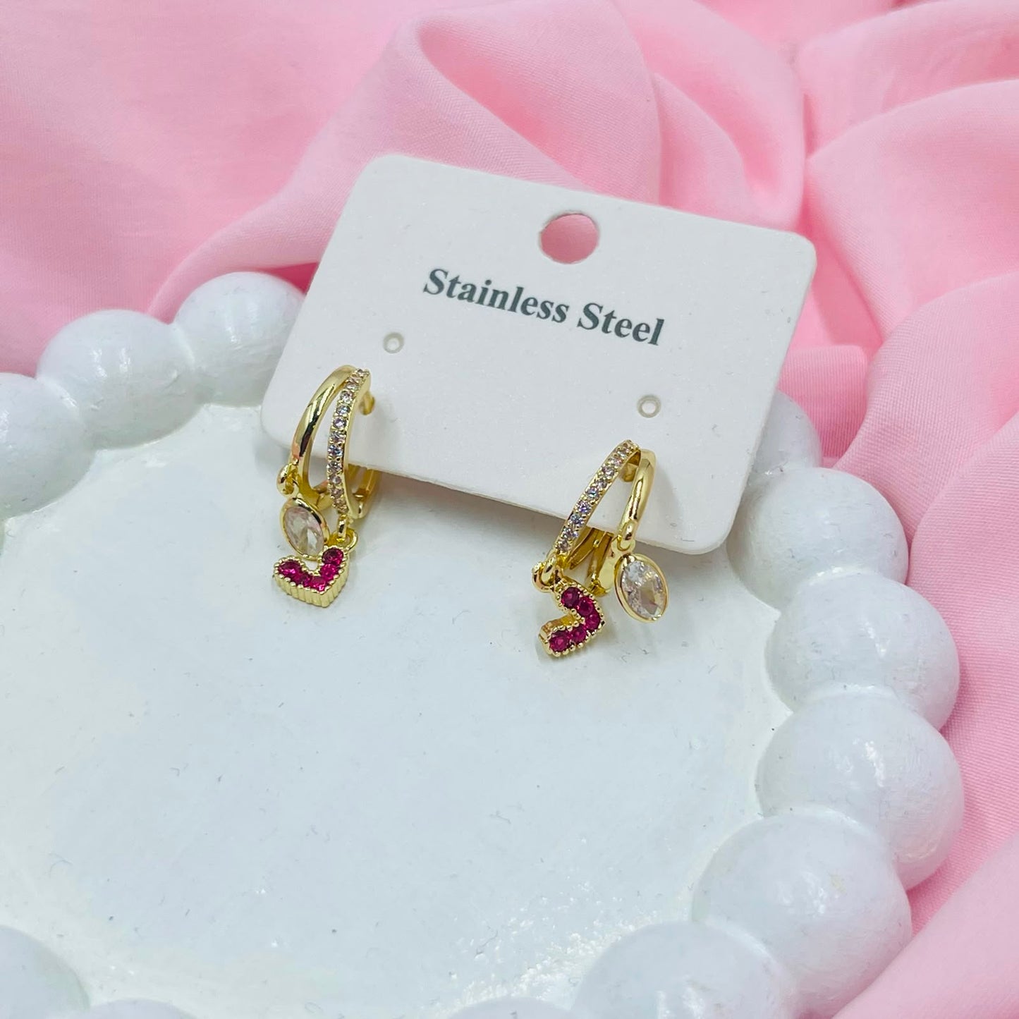 Golden Orb Earrings
