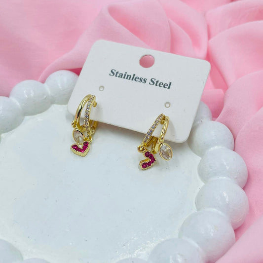 Golden Orb Earrings