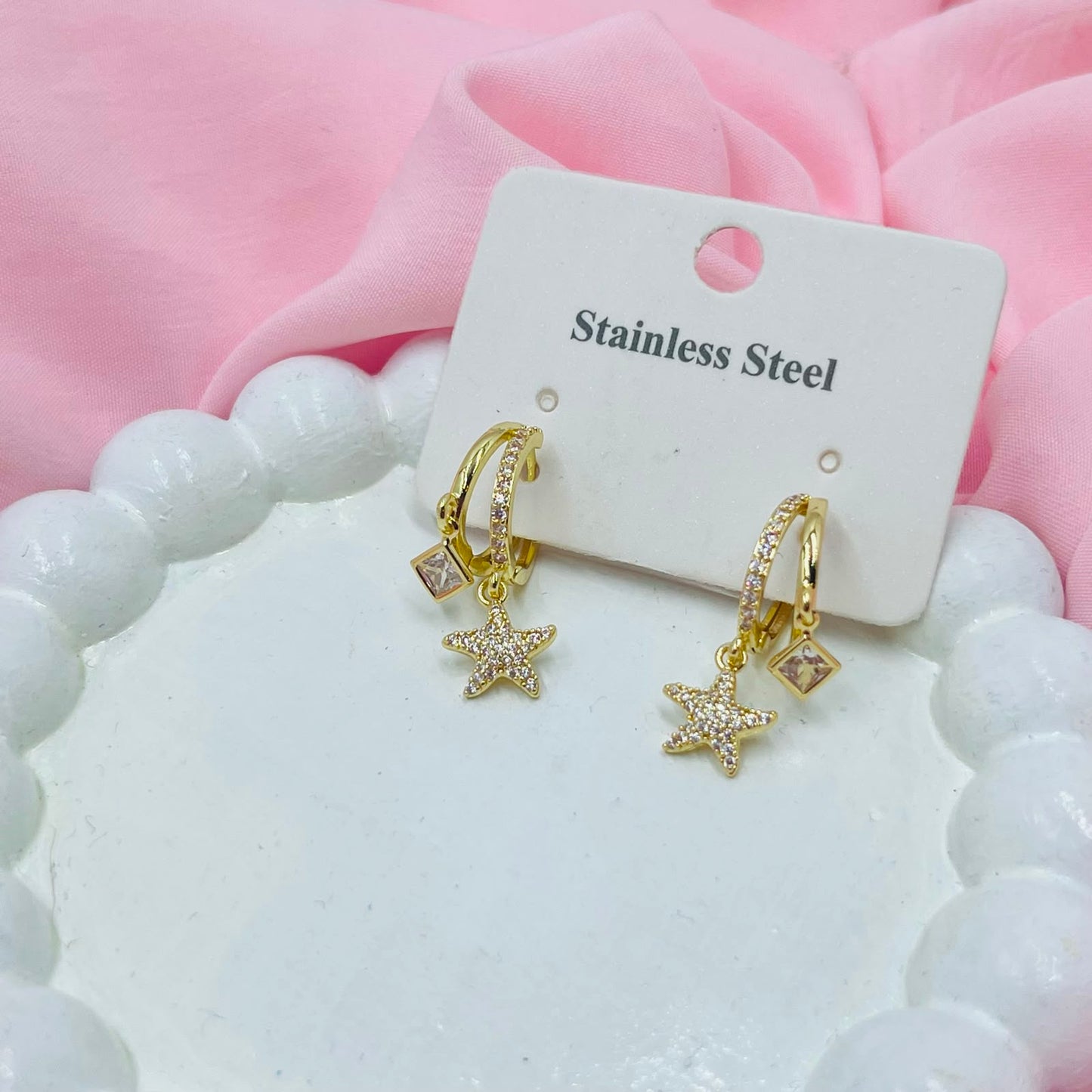 Star Charms Earrings