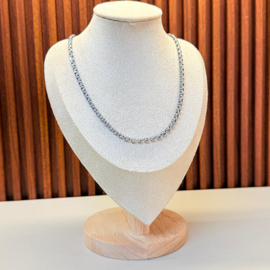 Elara Tennis Necklace
