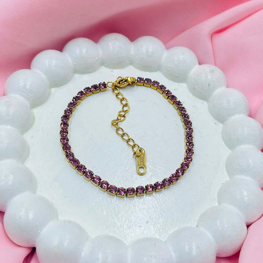 The Icon Tennis  Bracelet