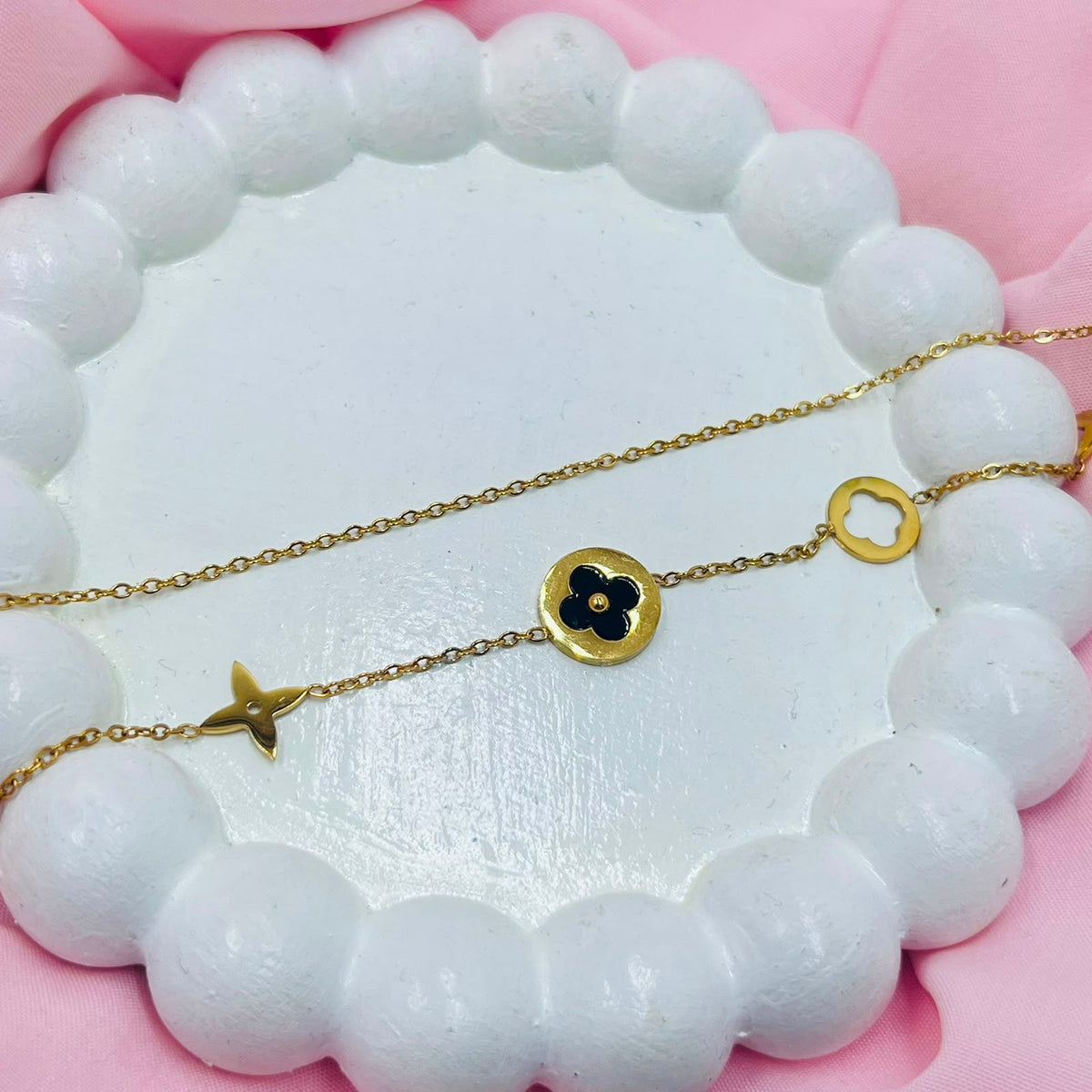 Black Enamel Bracelet