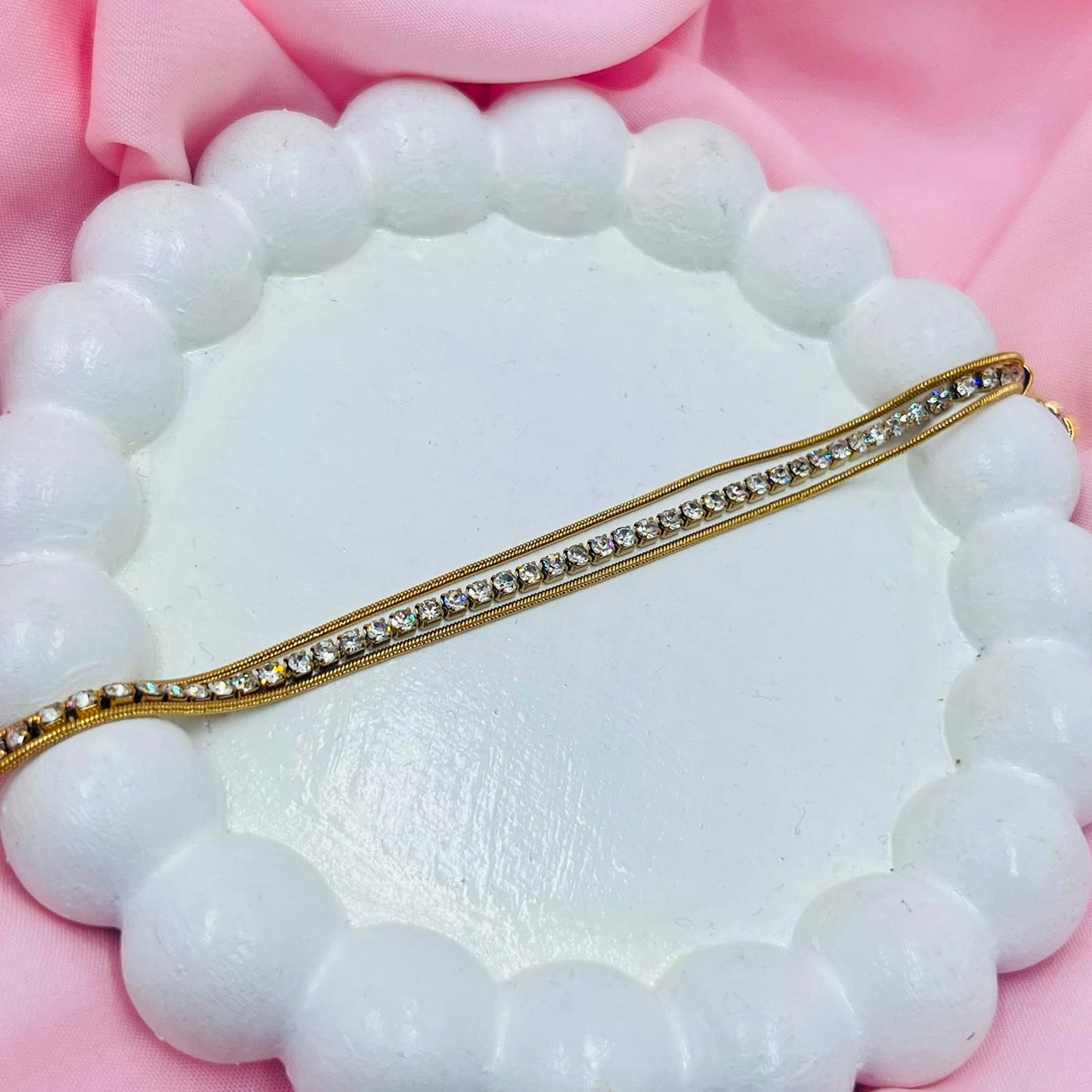Golden Stone Bracelet