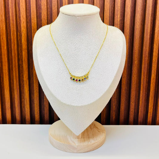 Colorful Gemstones Necklace