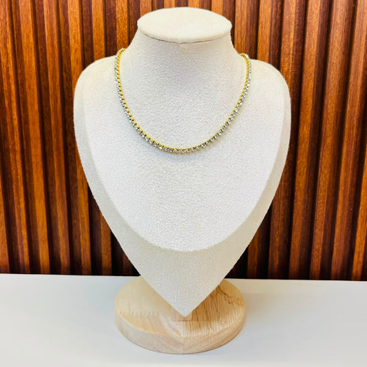 White  Tennis Necklace
