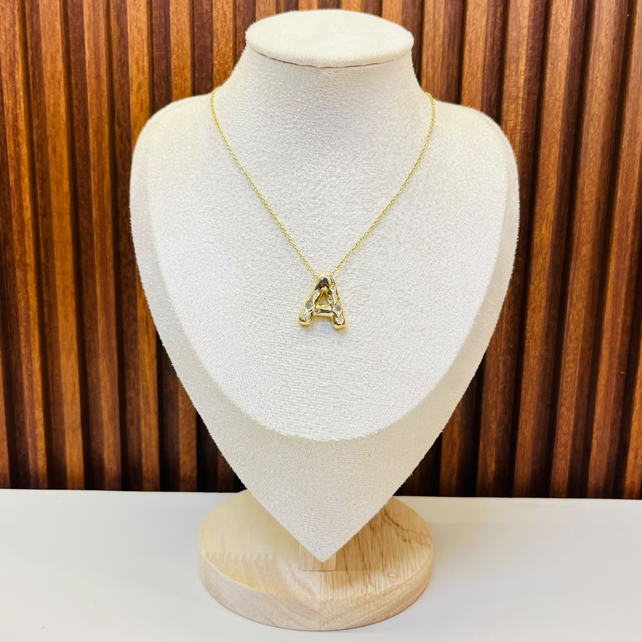 Gold Initial necklace