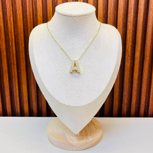 Gold Initial Necklace