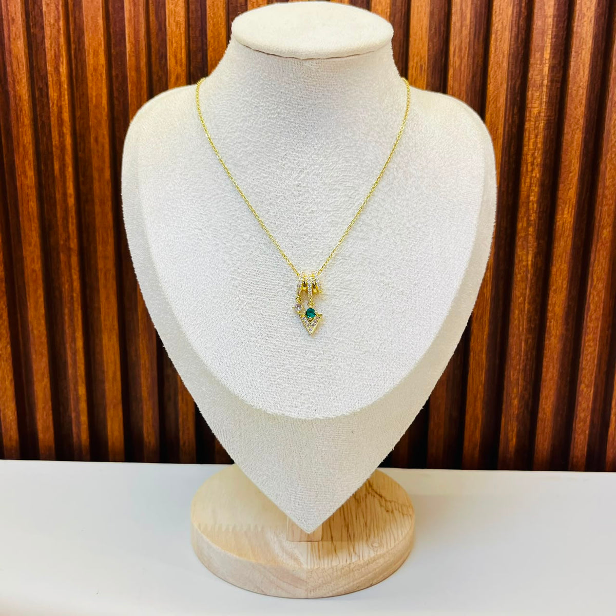 Green Stone Necklace