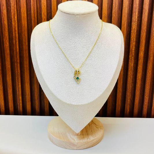 Green Stone Necklace