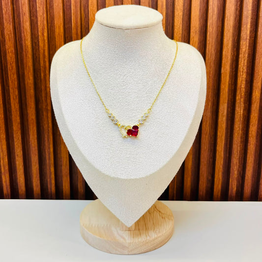 Red Heart  necklace