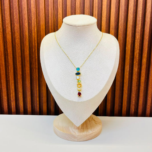 Multi Colour Pop Necklace