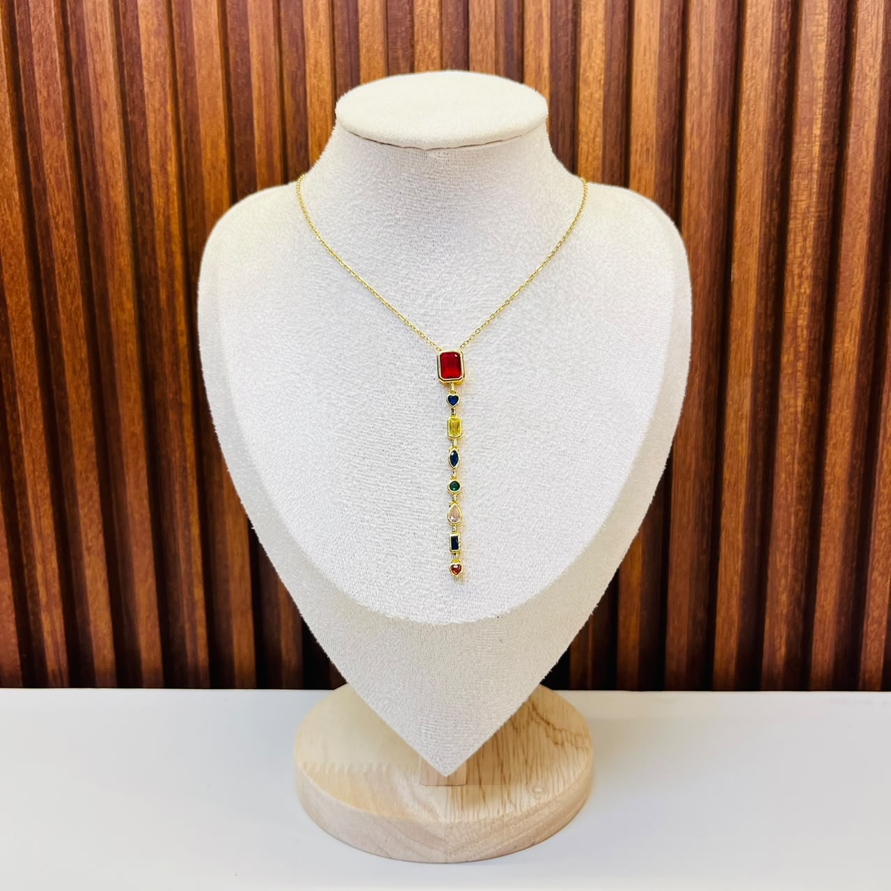 Multi Stone Zodiac Necklace