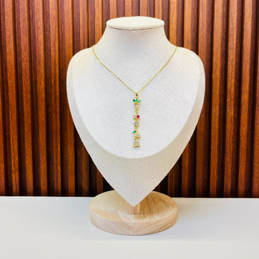 Colourful Gemstone  Necklace
