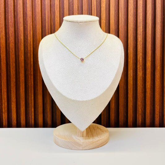 Pink Stone  Necklace