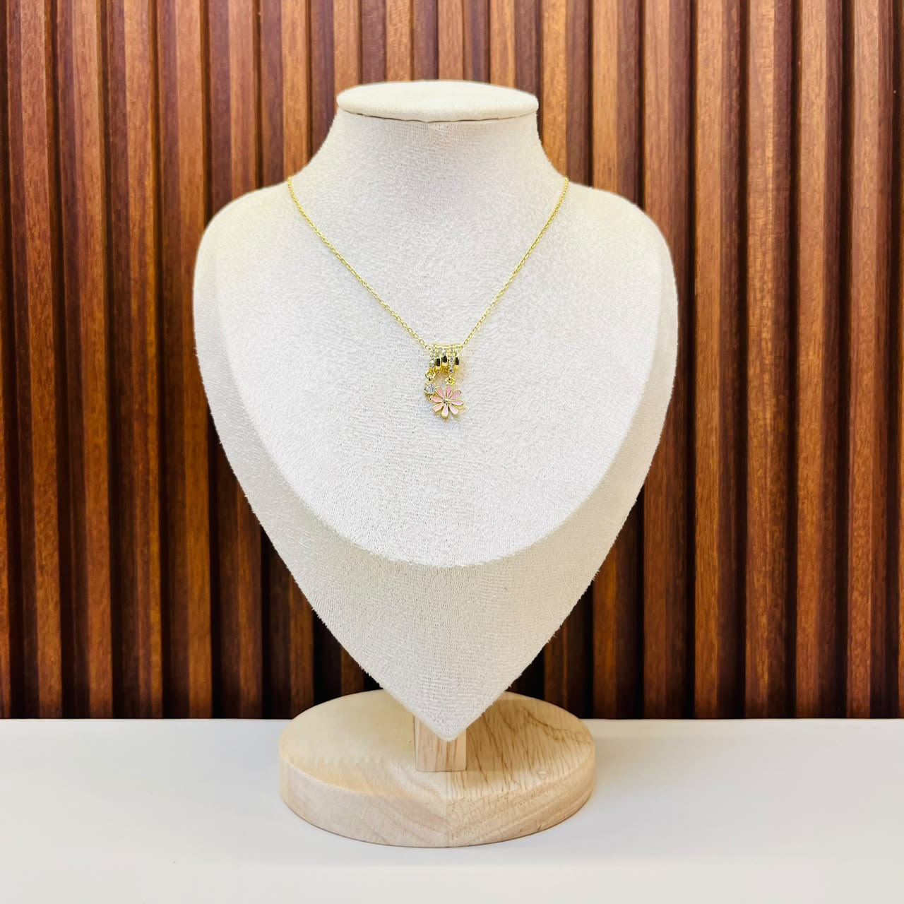 Flower  Charm Necklace