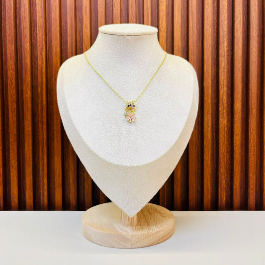 Flower  Charm Necklace