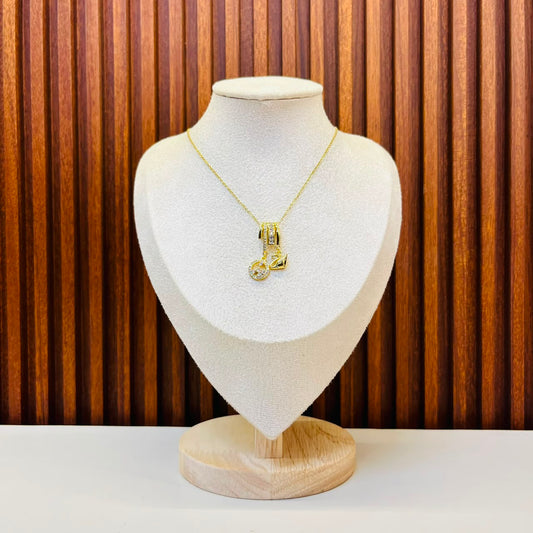 Textured Mesh Necklace
