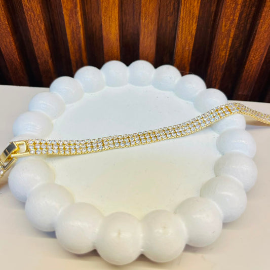 Radiant Line Tennis Bracelet