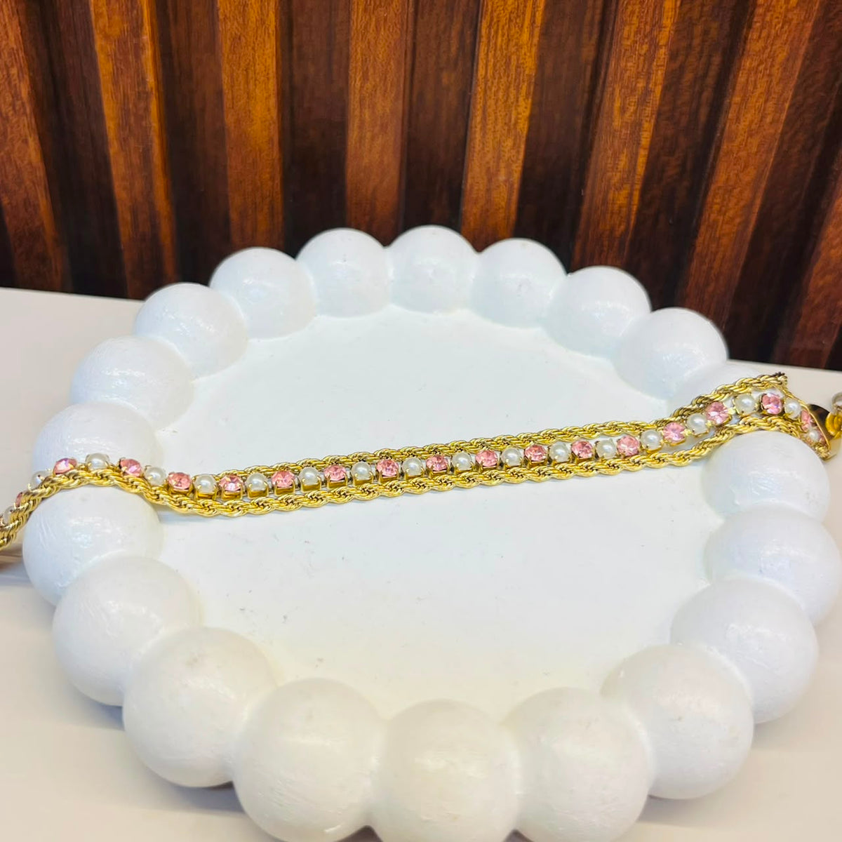 pink  Stone Bracelet