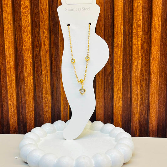 Heart  Glow Anklet