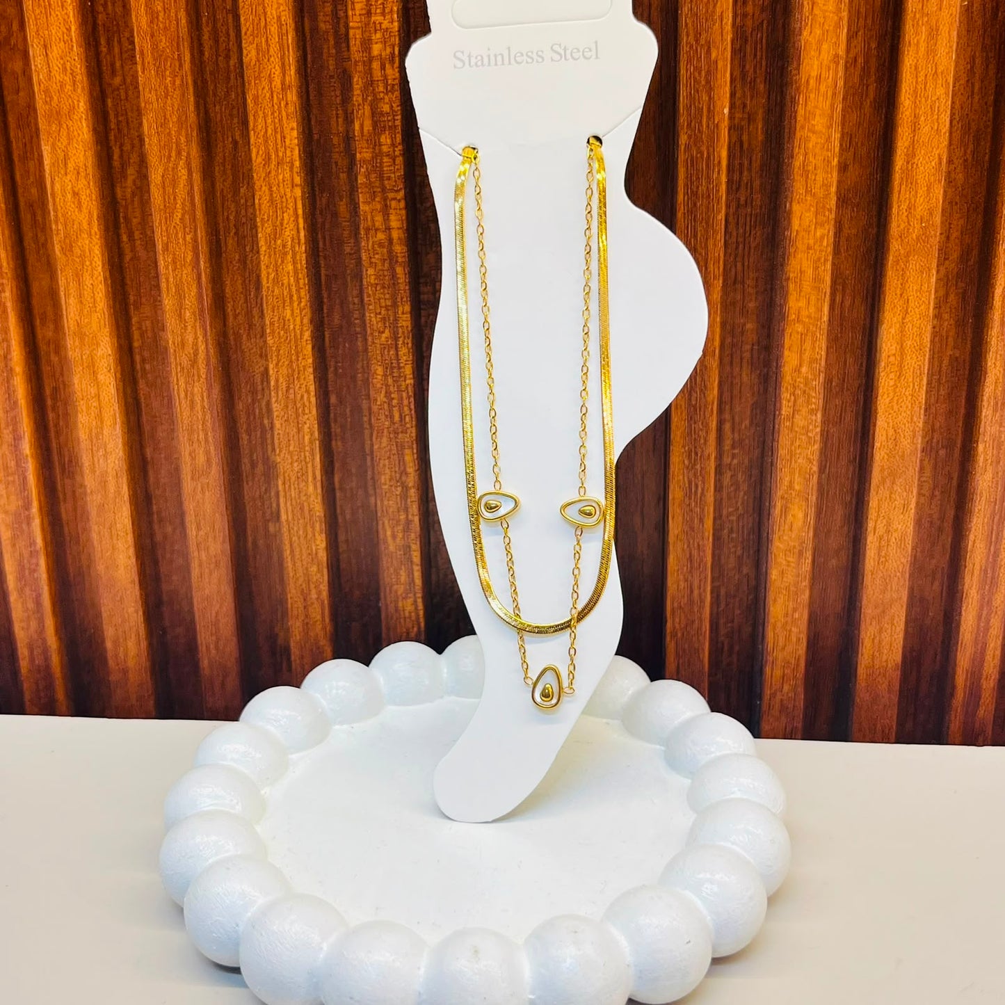 Teardrop Anklet