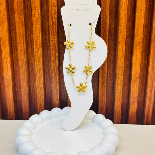 Flower Shine Anklet