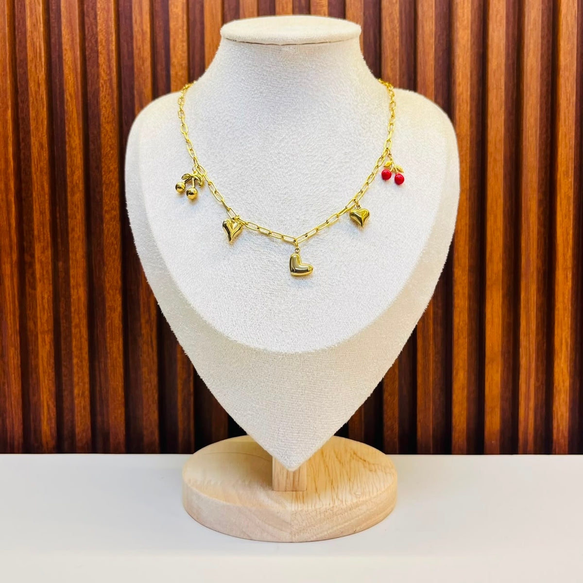 Heart Small  Charms Necklace