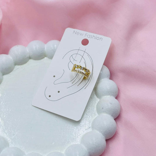 Stones Ear Cuff Earring