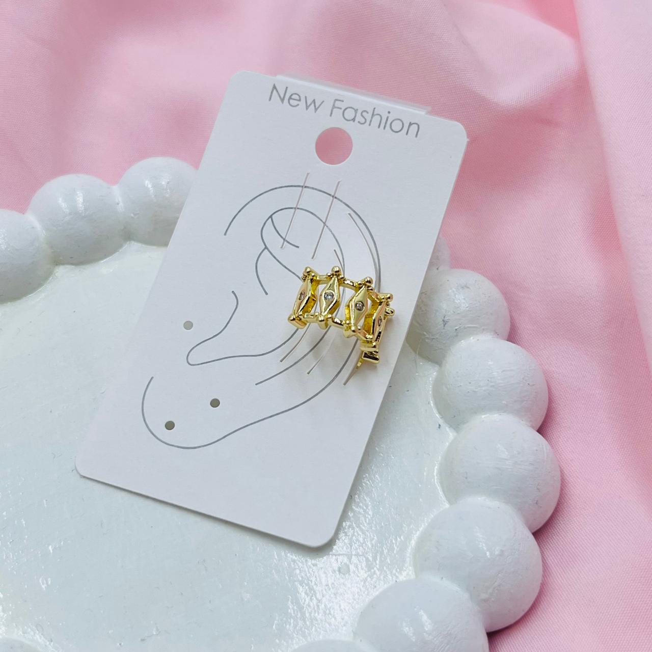 Rectangular Ear Cuff Earring