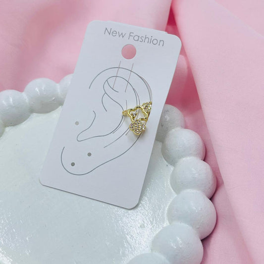 Flower Ear Cuff Earring