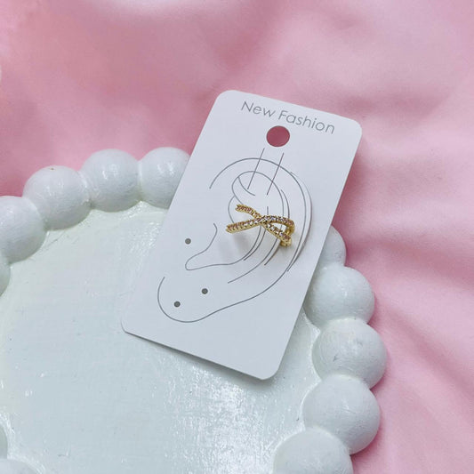 Crystal Tide Ear Cuff Earring