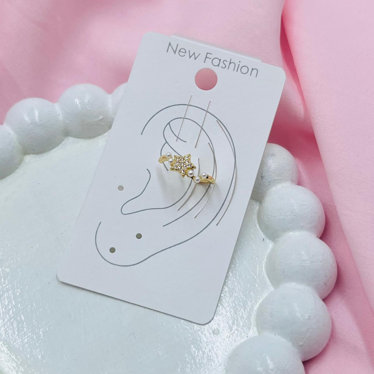 Royal Radian Ear Cuff Earrings