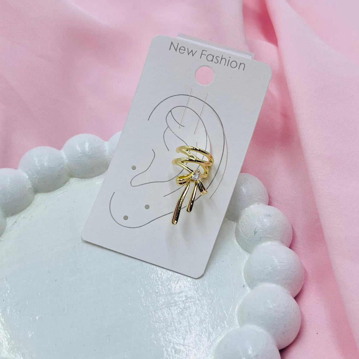 Bow Ear Cuff Earring