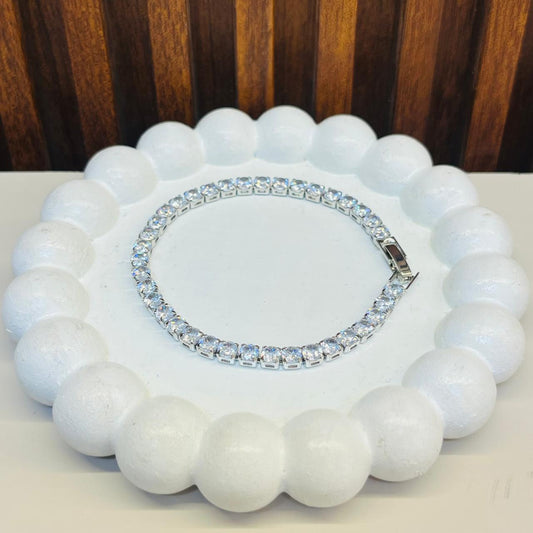 Round Shape Tennis Bracelet