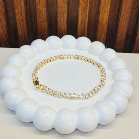 Diamond Drift Tennis Bracelet