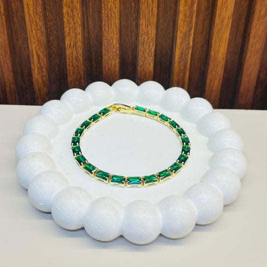 Emerald Tennis Bracelet