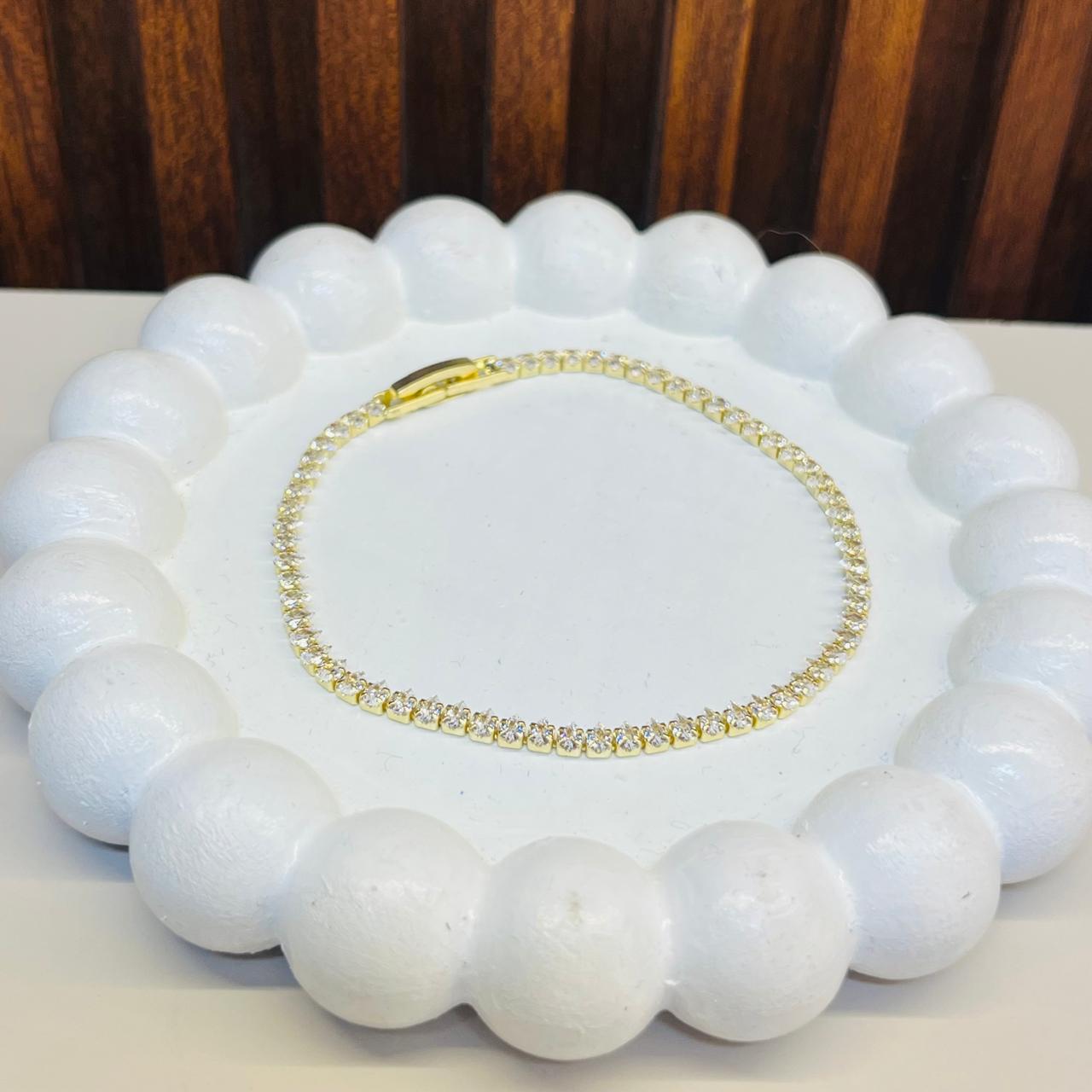 Mini Stone  Tennis Bracelet