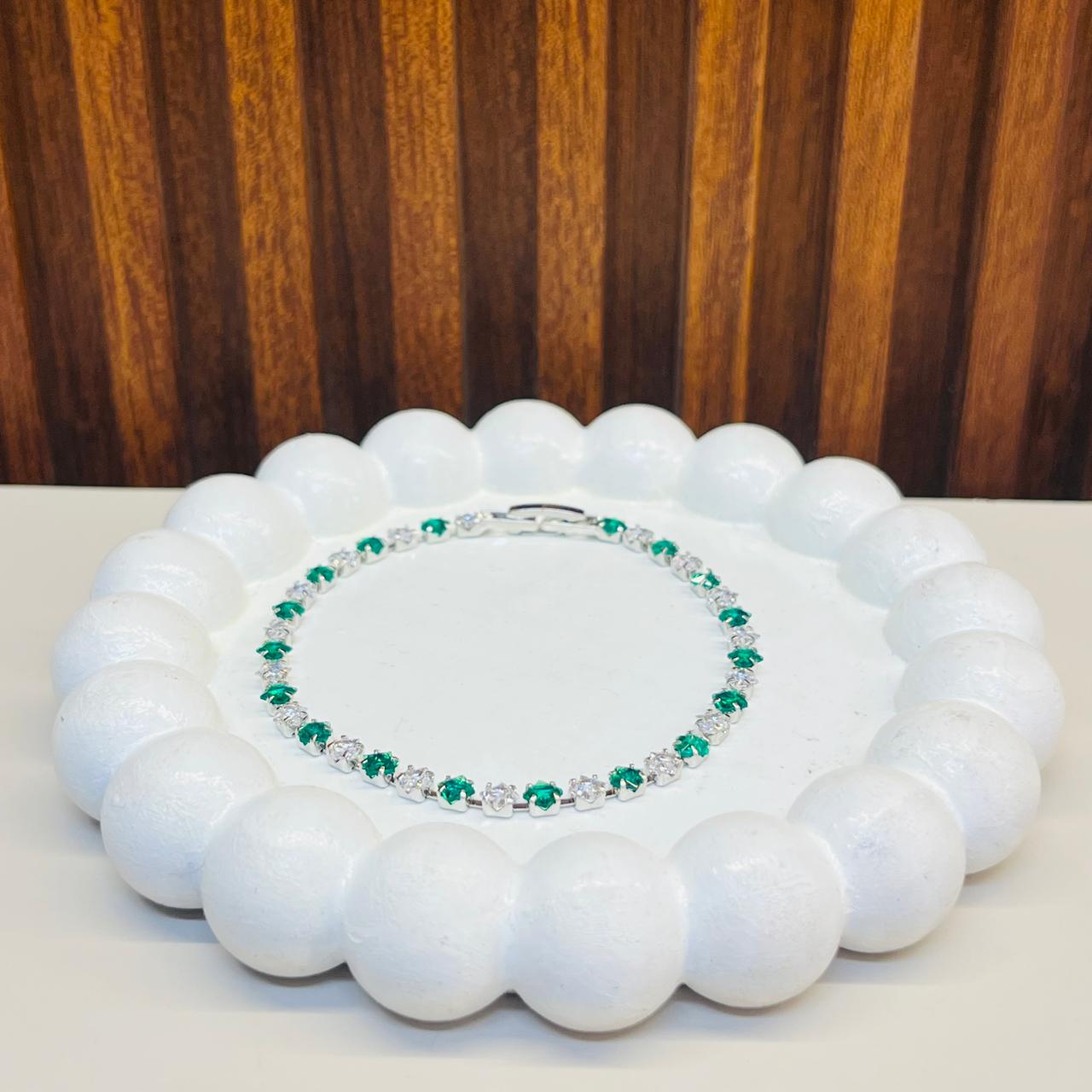 Gleam Tennis Bracelet