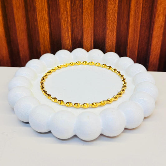 Golden Drift  Kada Bracelet