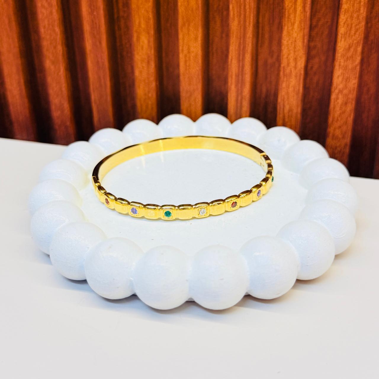 Aurum Charm Kada Bracelet