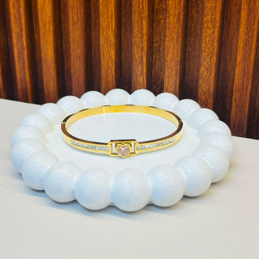 Pink Heart Bracelet