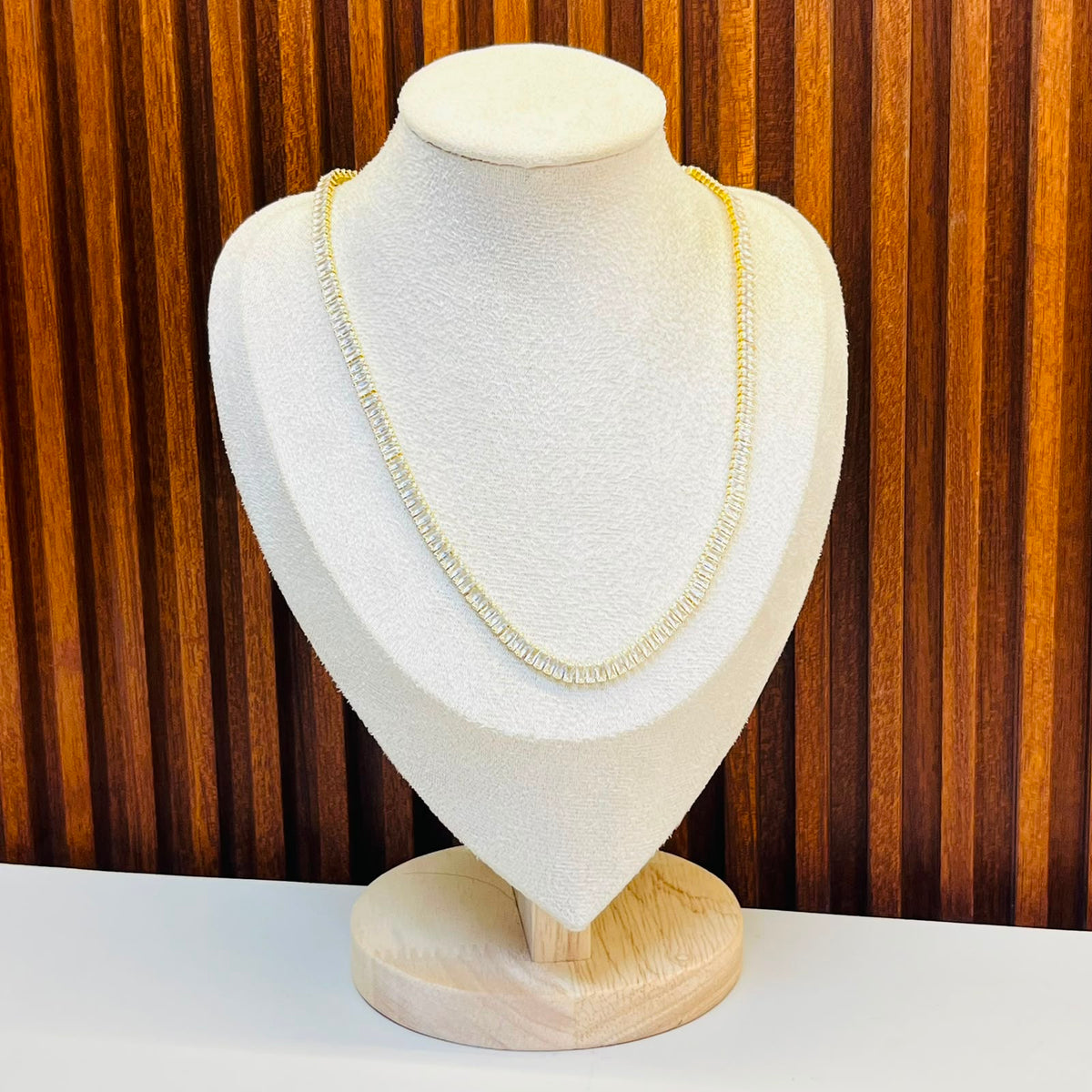 Crystal Tennis Necklace