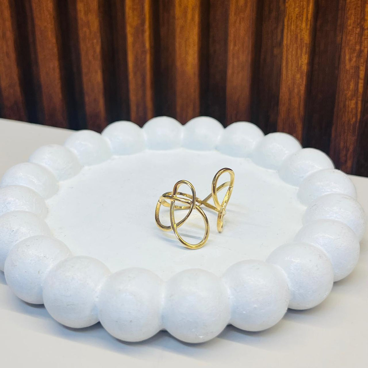 Flower Band Ring