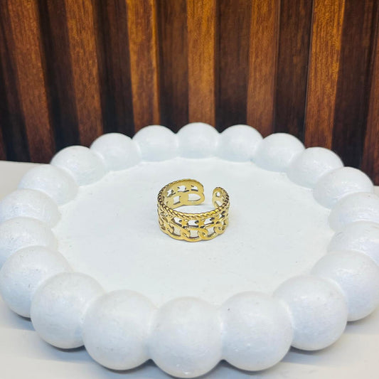 Open Textured  Ring
