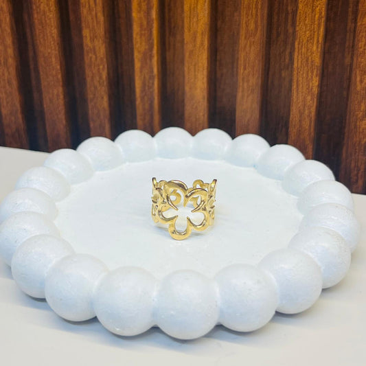 floral Band Ring