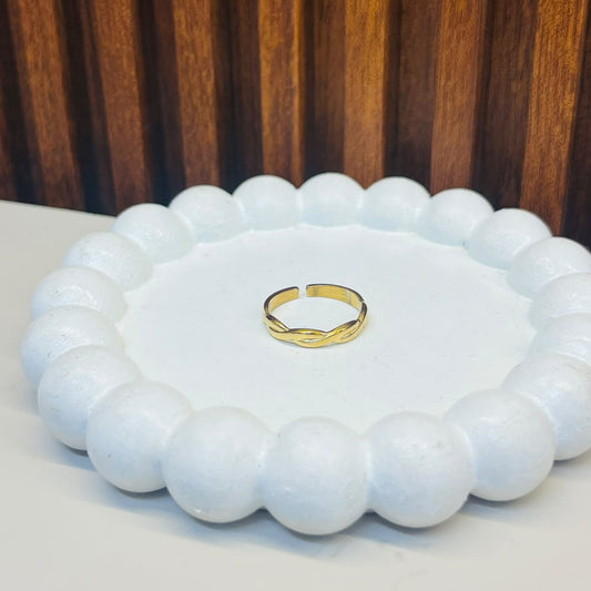 Minimalist Steel Band Ring