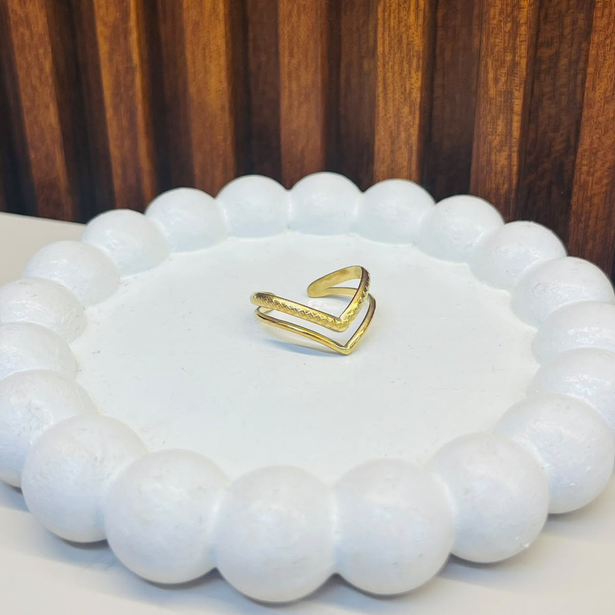 Golden Heritage Band Ring