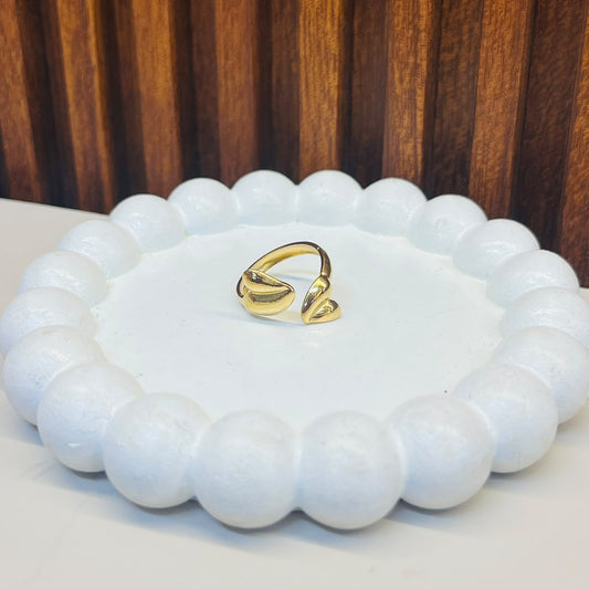 Sleek Steel Ring