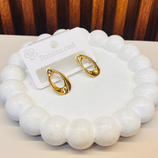 Gold Vault  Earrings