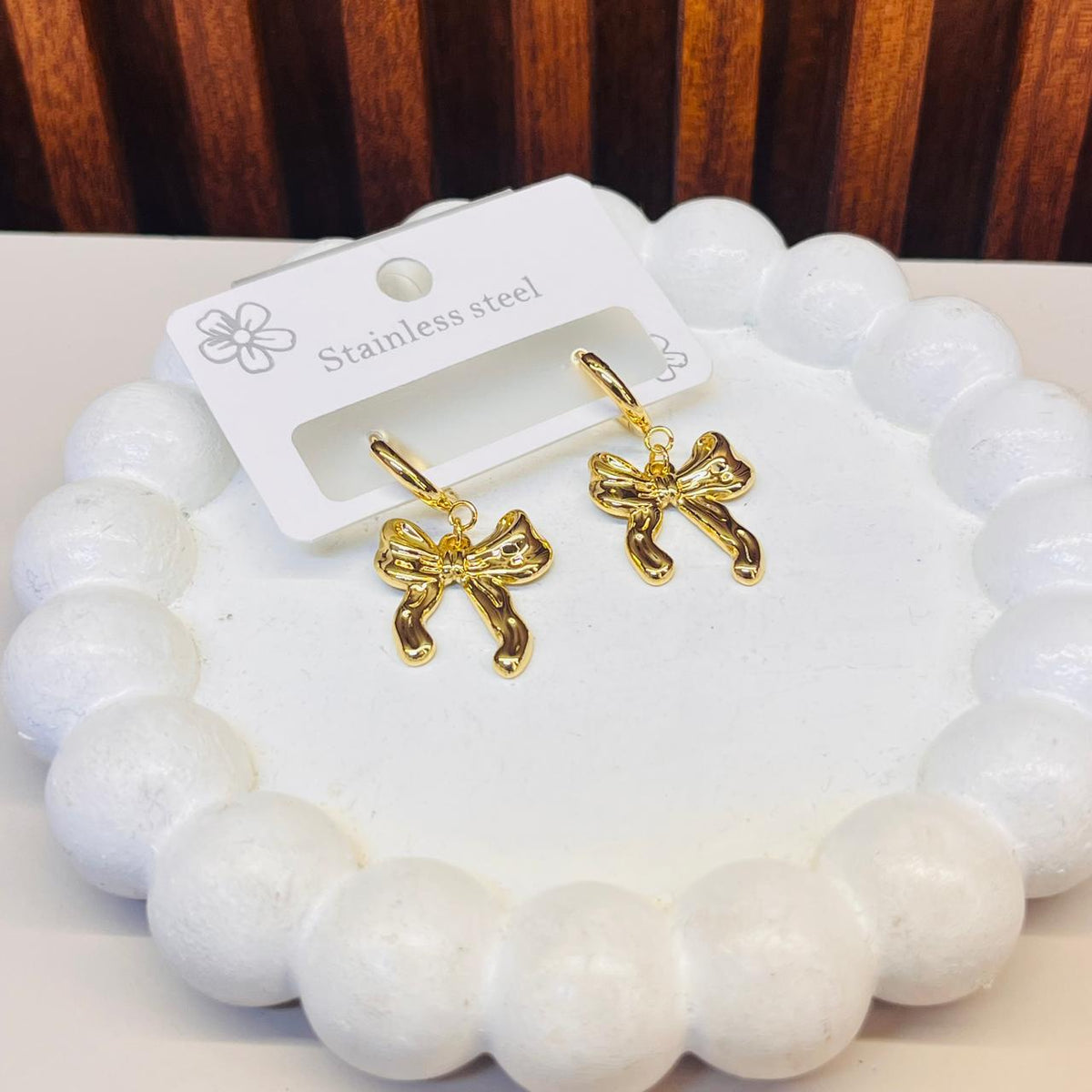Golden Blossom  Earrings